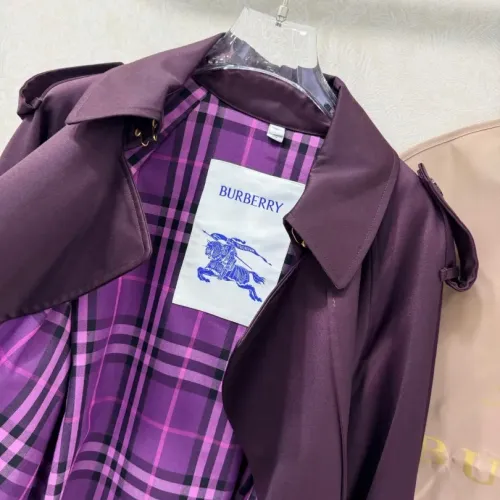Cheap Burberry Trench Coat Long Sleeved For Women #1390953 Replica Wholesale [$165.00 USD] [ITEM#1390953] on Replica Burberry Trench Coat
