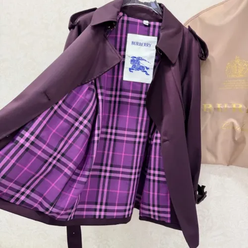 Cheap Burberry Trench Coat Long Sleeved For Women #1390953 Replica Wholesale [$165.00 USD] [ITEM#1390953] on Replica Burberry Trench Coat