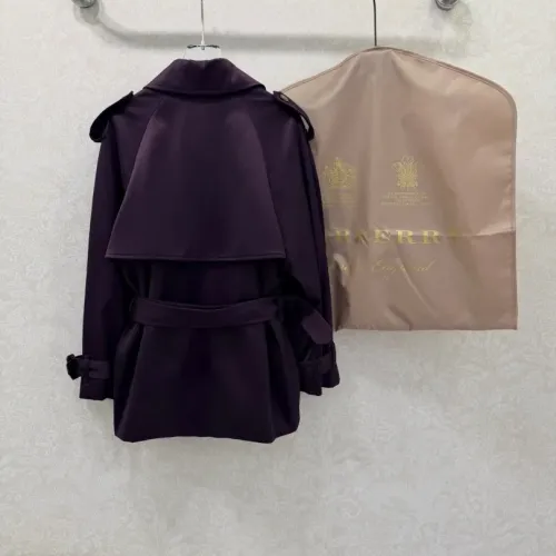 Cheap Burberry Trench Coat Long Sleeved For Women #1390953 Replica Wholesale [$165.00 USD] [ITEM#1390953] on Replica Burberry Trench Coat