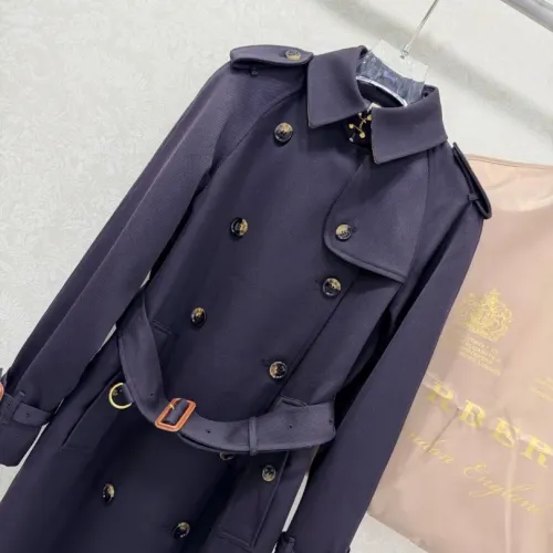 Cheap Burberry Trench Coat Long Sleeved For Women #1390954 Replica Wholesale [$190.00 USD] [ITEM#1390954] on Replica Burberry Trench Coat