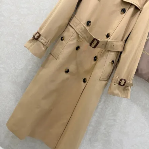 Cheap Burberry Trench Coat Long Sleeved For Women #1390955 Replica Wholesale [$190.00 USD] [ITEM#1390955] on Replica Burberry Trench Coat