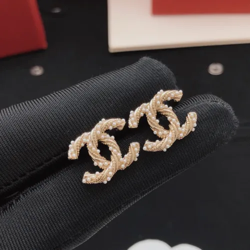 Cheap Chanel Earrings For Women #1390970 Replica Wholesale [$27.00 USD] [ITEM#1390970] on Replica Chanel Earrings