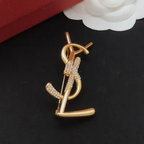 Cheap Yves Saint Laurent Brooches For Women #1390997 Replica Wholesale [$29.00 USD] [ITEM#1390997] on Replica Yves Saint Laurent Brooches