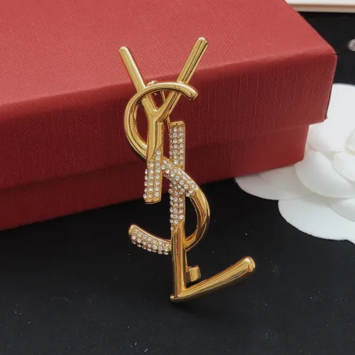 Cheap Yves Saint Laurent Brooches For Women #1390997 Replica Wholesale [$29.00 USD] [ITEM#1390997] on Replica Yves Saint Laurent Brooches