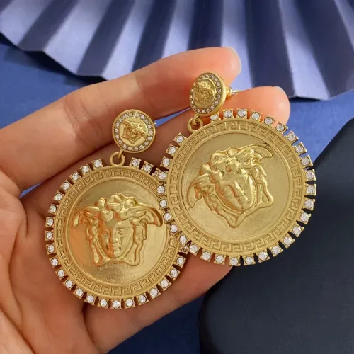 Cheap Versace Earrings For Women #1391007 Replica Wholesale [$34.00 USD] [ITEM#1391007] on Replica Versace Earrings