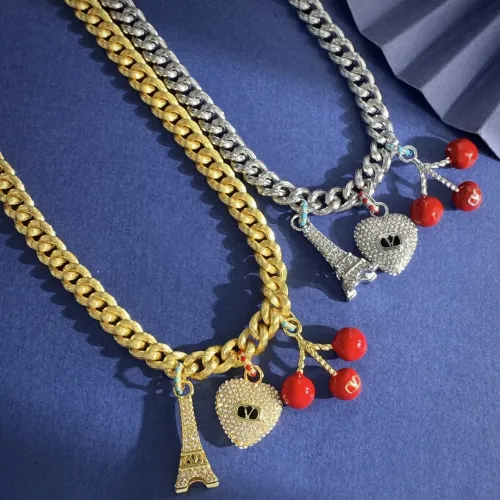 Cheap Valentino Necklaces For Women #1391014 Replica Wholesale [$45.00 USD] [ITEM#1391014] on Replica Valentino Necklaces