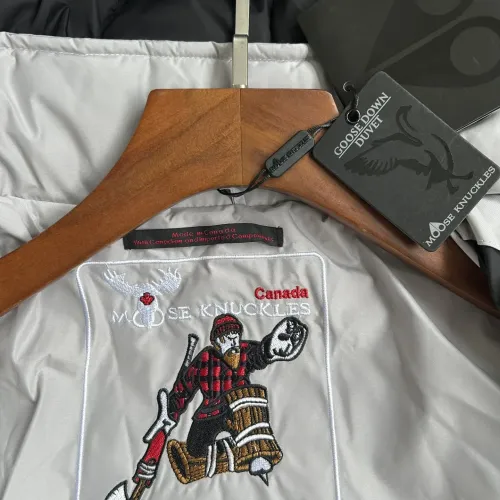 Cheap Moose Knuckles Down Feather Coat Long Sleeved For Men #1391064 Replica Wholesale [$192.00 USD] [ITEM#1391064] on Replica Moose Knuckles Down Feather Coat