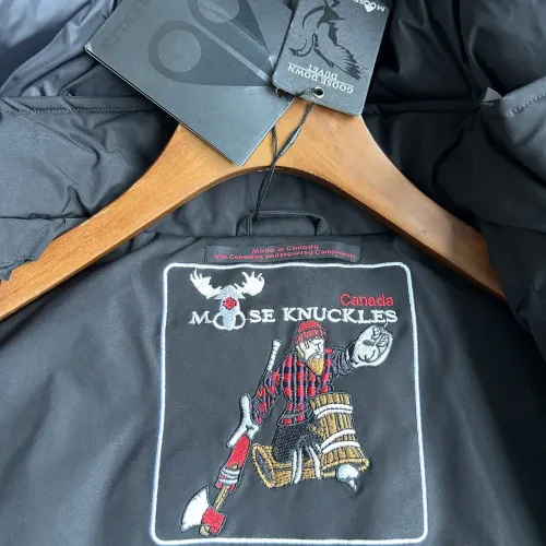 Cheap Moose Knuckles Down Feather Coat Long Sleeved For Men #1391065 Replica Wholesale [$192.00 USD] [ITEM#1391065] on Replica Moose Knuckles Down Feather Coat