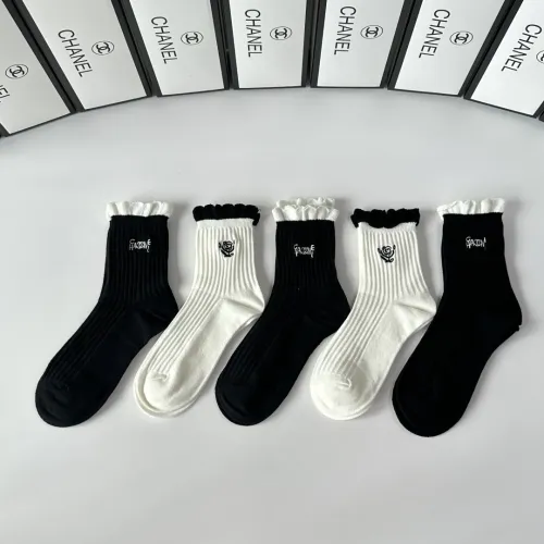 Cheap Chanel Socks #1391083 Replica Wholesale [$29.00 USD] [ITEM#1391083] on Replica Chanel Socks