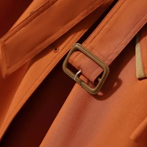 Cheap Burberry Trench Coat Long Sleeved For Women #1391095 Replica Wholesale [$132.00 USD] [ITEM#1391095] on Replica Burberry Trench Coat