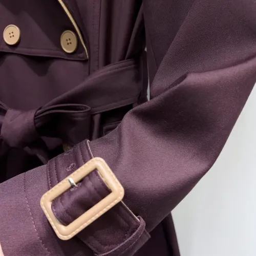 Cheap Burberry Trench Coat Long Sleeved For Women #1391098 Replica Wholesale [$132.00 USD] [ITEM#1391098] on Replica Burberry Trench Coat