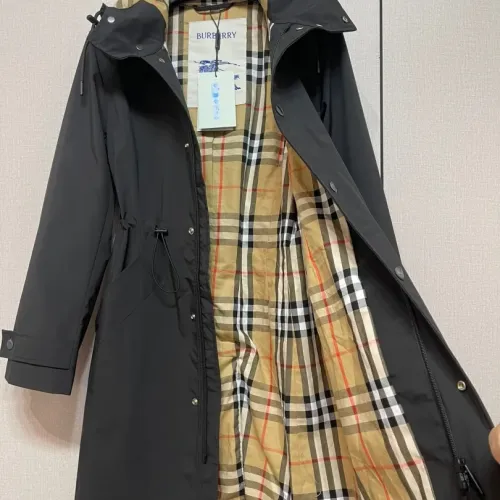 Cheap Burberry Trench Coat Long Sleeved For Women #1391099 Replica Wholesale [$170.00 USD] [ITEM#1391099] on Replica Burberry Trench Coat