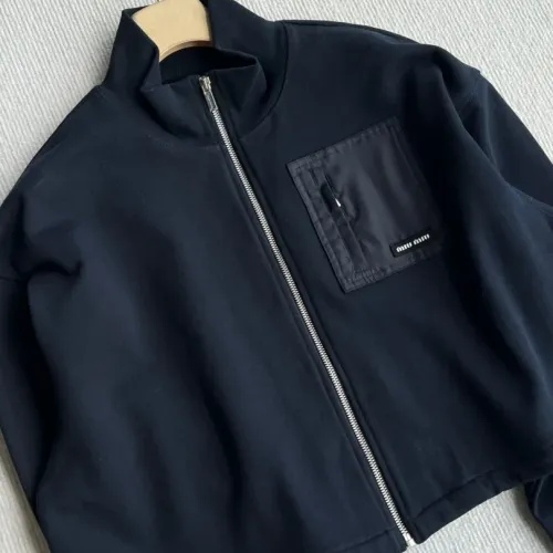 Cheap MIU MIU Jackets Long Sleeved For Women #1391112 Replica Wholesale [$112.00 USD] [ITEM#1391112] on Replica MIU MIU Jackets