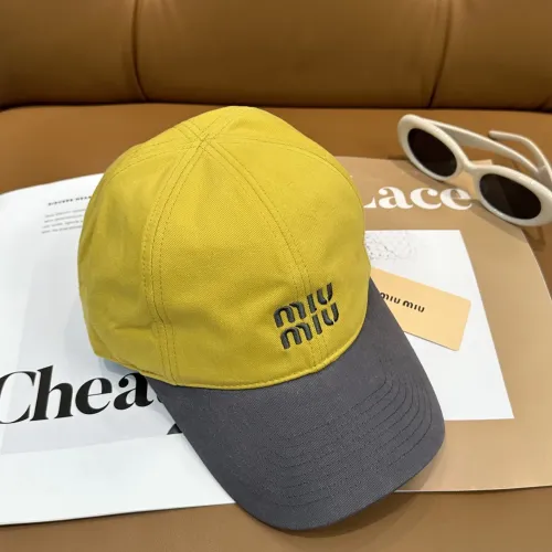 Cheap MIU MIU Caps #1391118 Replica Wholesale [$27.00 USD] [ITEM#1391118] on Replica MIU MIU Caps