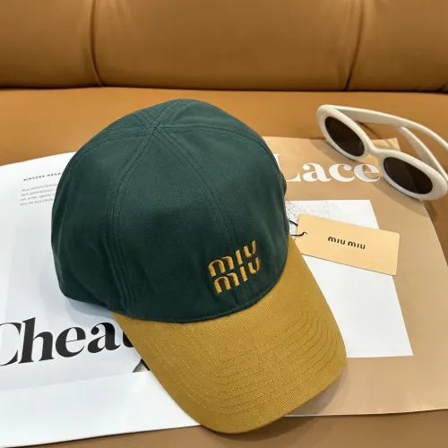 Cheap MIU MIU Caps #1391119 Replica Wholesale [$27.00 USD] [ITEM#1391119] on Replica MIU MIU Caps