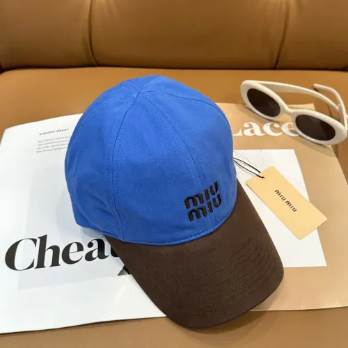 Cheap MIU MIU Caps #1391120 Replica Wholesale [$27.00 USD] [ITEM#1391120] on Replica MIU MIU Caps