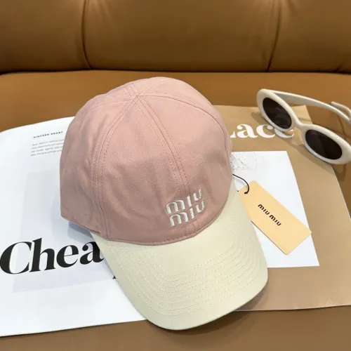 Cheap MIU MIU Caps #1391121 Replica Wholesale [$27.00 USD] [ITEM#1391121] on Replica MIU MIU Caps