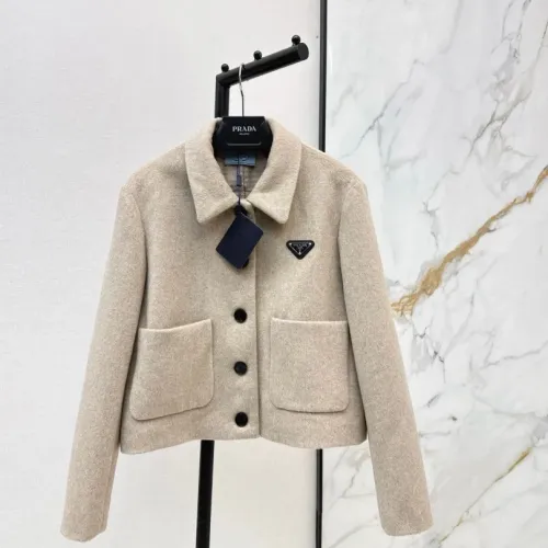 Prada Jackets Long Sleeved For Women #1391127