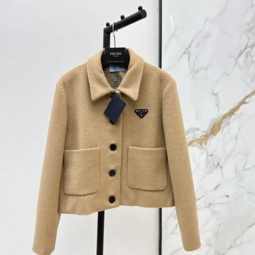 Prada Jackets Long Sleeved For Women #1391129