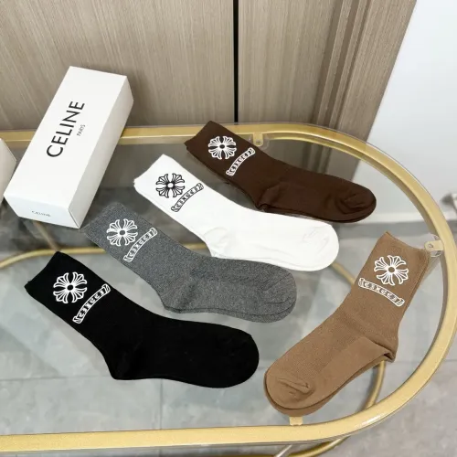 Cheap Chrome Hearts Socks #1391133 Replica Wholesale [$39.00 USD] [ITEM#1391133] on Replica Chrome Hearts Socks