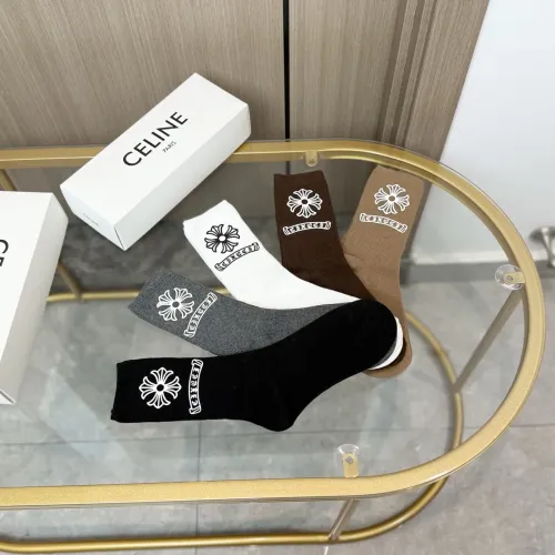 Cheap Chrome Hearts Socks #1391133 Replica Wholesale [$39.00 USD] [ITEM#1391133] on Replica Chrome Hearts Socks