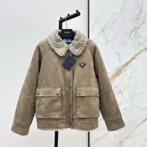 Prada Jackets Long Sleeved For Women #1391136