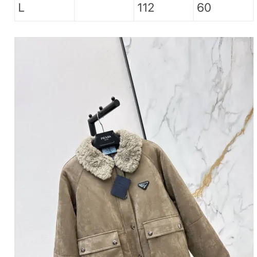 Cheap Prada Jackets Long Sleeved For Women #1391136 Replica Wholesale [$162.00 USD] [ITEM#1391136] on Replica Prada Jackets