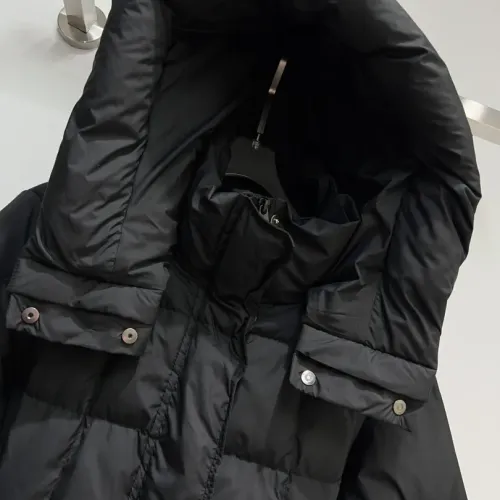 Cheap Prada Down Feather Coat Long Sleeved For Women #1391144 Replica Wholesale [$128.00 USD] [ITEM#1391144] on Replica Prada Down Feather Coat