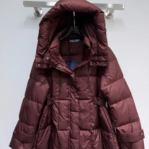 Cheap Prada Down Feather Coat Long Sleeved For Women #1391146 Replica Wholesale [$128.00 USD] [ITEM#1391146] on Replica Prada Down Feather Coat