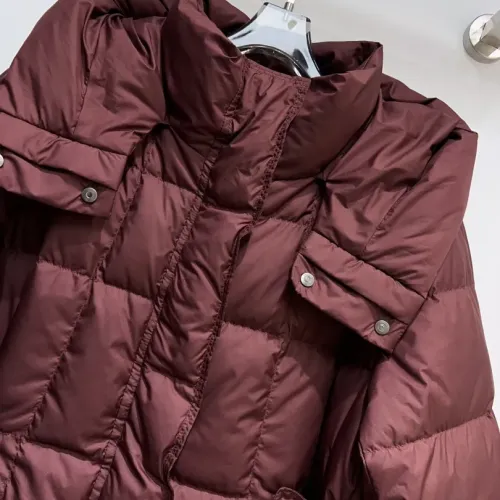 Cheap Prada Down Feather Coat Long Sleeved For Women #1391146 Replica Wholesale [$128.00 USD] [ITEM#1391146] on Replica Prada Down Feather Coat