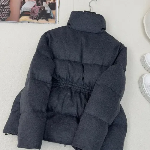 Cheap Prada Down Feather Coat Long Sleeved For Women #1391149 Replica Wholesale [$245.00 USD] [ITEM#1391149] on Replica Prada Down Feather Coat