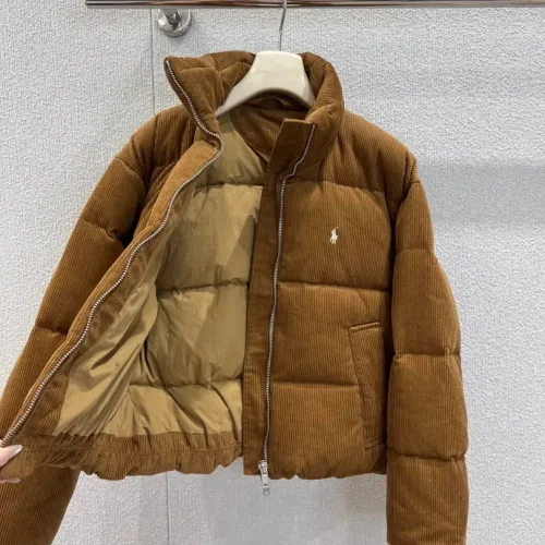 Cheap Ralph Lauren Polo Down Feather Coat Long Sleeved For Women #1391155 Replica Wholesale [$182.00 USD] [ITEM#1391155] on Replica Ralph Lauren Polo Down Feather Coat