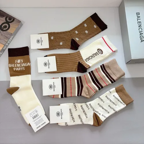 Cheap Balenciaga Socks #1391157 Replica Wholesale [$29.00 USD] [ITEM#1391157] on Replica Balenciaga Socks