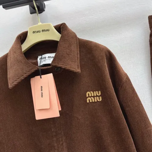 Cheap MIU MIU Tracksuits Long Sleeved For Women #1391158 Replica Wholesale [$247.93 USD] [ITEM#1391158] on Replica MIU MIU Tracksuits