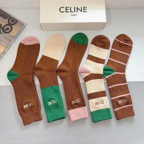 Cheap Celine Socks #1391166 Replica Wholesale [$29.00 USD] [ITEM#1391166] on Replica Celine Socks