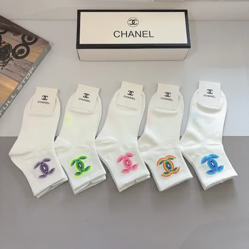 Cheap Chanel Socks #1391170 Replica Wholesale [$27.00 USD] [ITEM#1391170] on Replica Chanel Socks