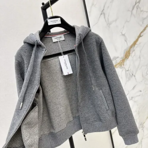 Cheap Thom Browne Jackets Long Sleeved For Women #1391205 Replica Wholesale [$145.00 USD] [ITEM#1391205] on Replica Thom Browne Jackets