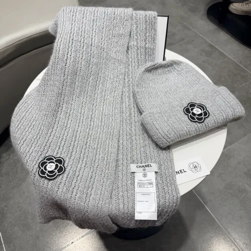 Cheap Chanel Hat and Scarf Set #1391452 Replica Wholesale [$64.00 USD] [ITEM#1391452] on Replica Chanel Hat and Scarf and Glove Set