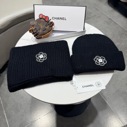 Cheap Chanel Hat and Scarf Set #1391453 Replica Wholesale [$64.00 USD] [ITEM#1391453] on Replica Chanel Hat and Scarf and Glove Set
