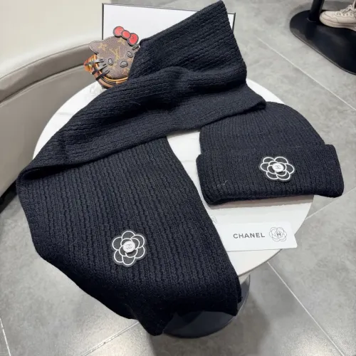 Cheap Chanel Hat and Scarf Set #1391453 Replica Wholesale [$64.00 USD] [ITEM#1391453] on Replica Chanel Hat and Scarf and Glove Set