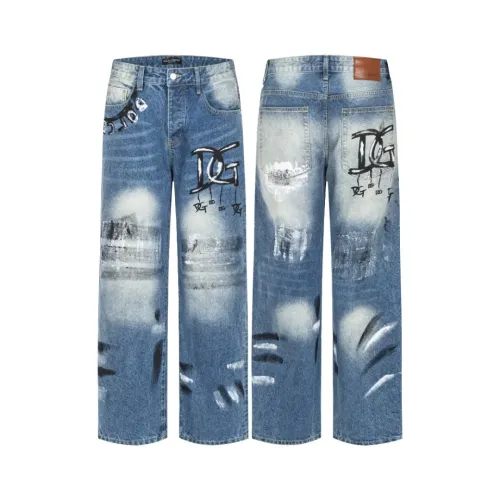 Cheap Dolce &amp; Gabbana D&amp;G Jeans For Unisex #1391455 Replica Wholesale [$80.00 USD] [ITEM#1391455] on Replica Dolce &amp; Gabbana D&amp;G Jeans