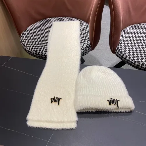 Cheap Christian Dior Hat and Scarf Set #1391458 Replica Wholesale [$52.00 USD] [ITEM#1391458] on Replica Christian Dior Hat and Scarf and Glove Set