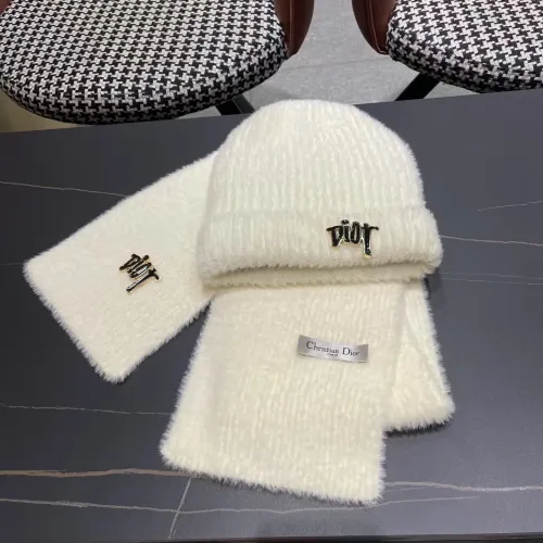 Cheap Christian Dior Hat and Scarf Set #1391458 Replica Wholesale [$52.00 USD] [ITEM#1391458] on Replica Christian Dior Hat and Scarf and Glove Set