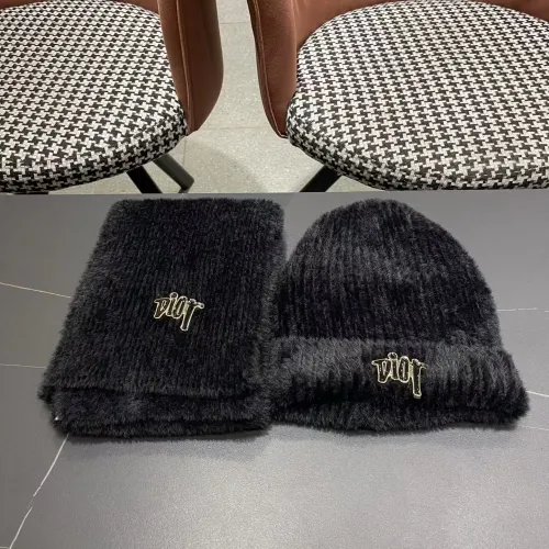 Cheap Christian Dior Hat and Scarf Set #1391462 Replica Wholesale [$52.00 USD] [ITEM#1391462] on Replica Christian Dior Hat and Scarf and Glove Set