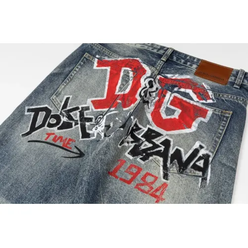 Cheap Dolce &amp; Gabbana D&amp;G Jeans For Unisex #1391463 Replica Wholesale [$80.00 USD] [ITEM#1391463] on Replica Dolce &amp; Gabbana D&amp;G Jeans