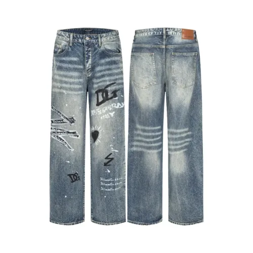Cheap Dolce &amp; Gabbana D&amp;G Jeans For Unisex #1391464 Replica Wholesale [$80.00 USD] [ITEM#1391464] on Replica Dolce &amp; Gabbana D&amp;G Jeans