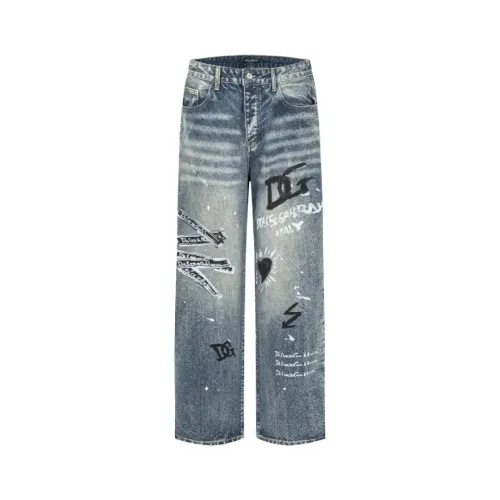 Cheap Dolce &amp; Gabbana D&amp;G Jeans For Unisex #1391464 Replica Wholesale [$80.00 USD] [ITEM#1391464] on Replica Dolce &amp; Gabbana D&amp;G Jeans