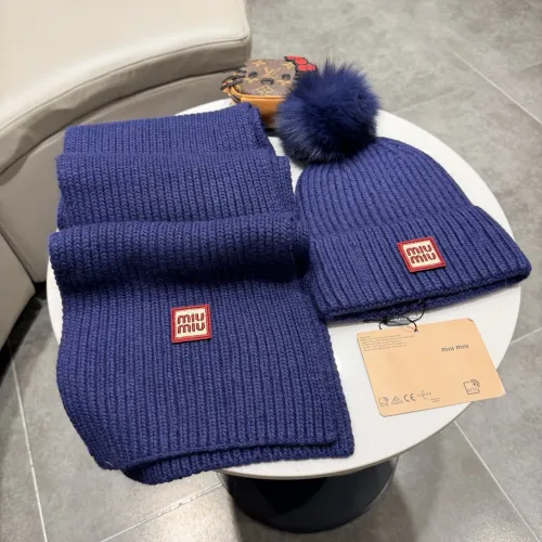 MIU MIU Hat and Scarf Set #1391478