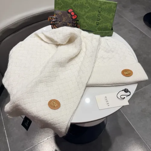 Cheap Gucci Hat and Scarf Set #1391499 Replica Wholesale [$64.00 USD] [ITEM#1391499] on Replica Gucci Hat and Scarf and Glove Set