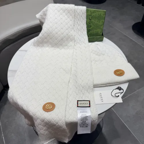 Cheap Gucci Hat and Scarf Set #1391499 Replica Wholesale [$64.00 USD] [ITEM#1391499] on Replica Gucci Hat and Scarf and Glove Set